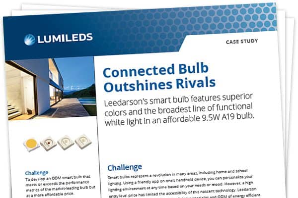 Case Study Download: Connected Bulb Outshines Rivals