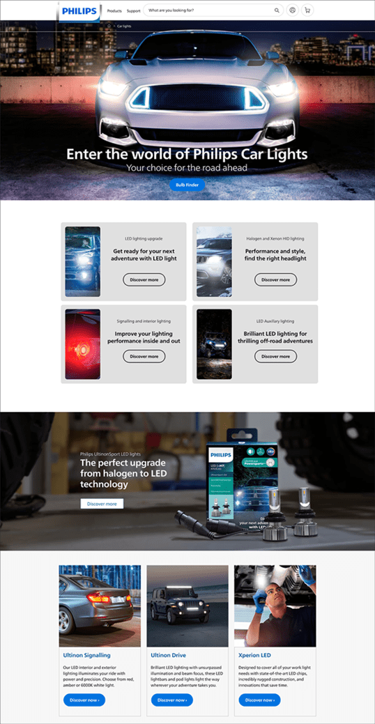 Lumileds Showcases Lamps, LEDs, Lighting Accessories on New Philips  Automotive Lighting Website
